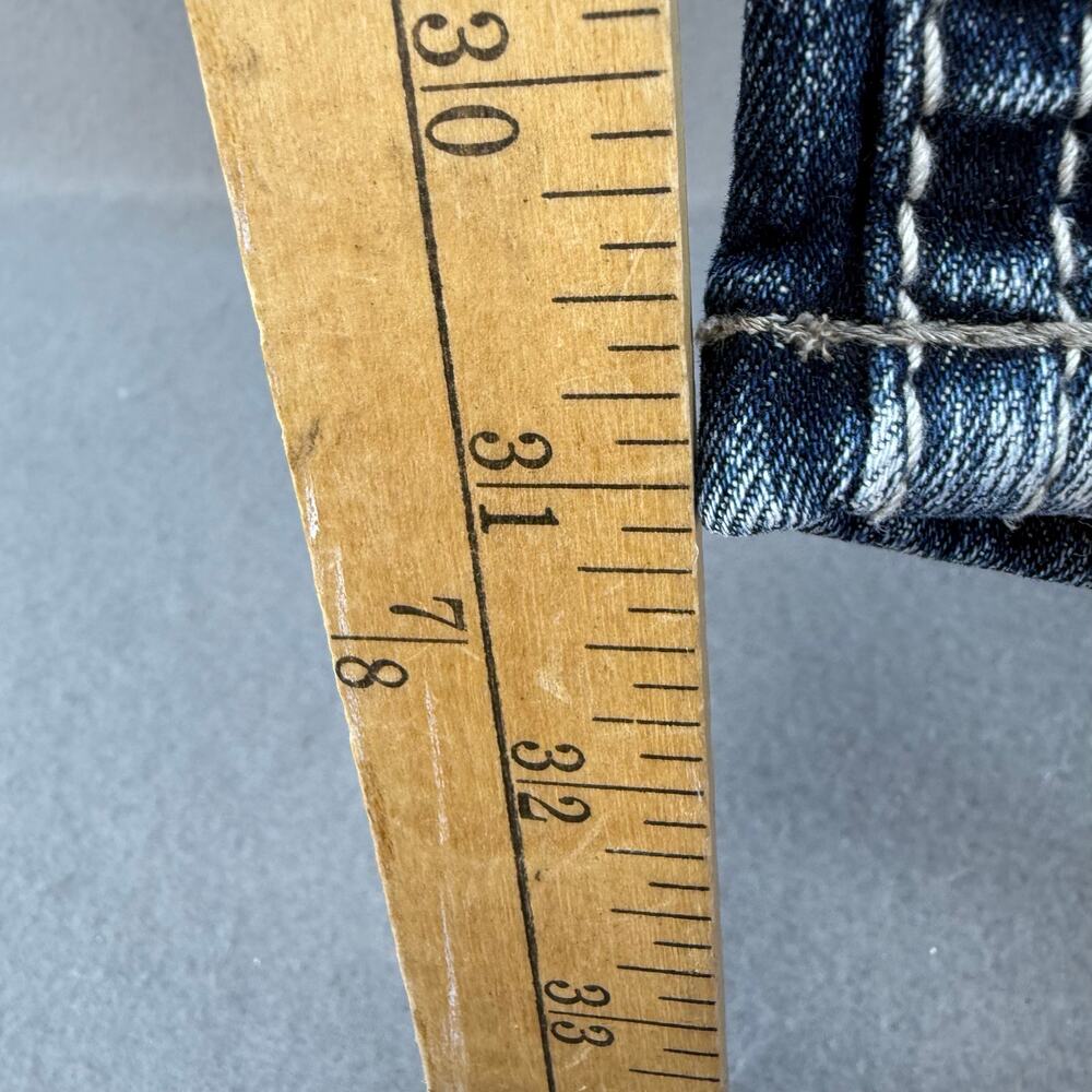 Silver Jeans Women's 26x31 (2) Blue Tuesday Fit Low Slim Boot Western NWT - Picture 13 of 14